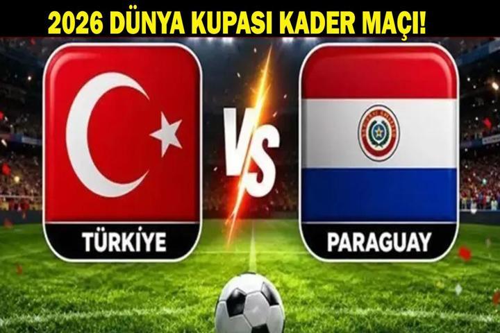 MİLLİ MAÇ CANLI İZLE: Dünya Kupası Türkiye Paraguay Maçı TRT 1 Şifresiz Canlı Yayın Bizim Çocuklar Kader Maçında