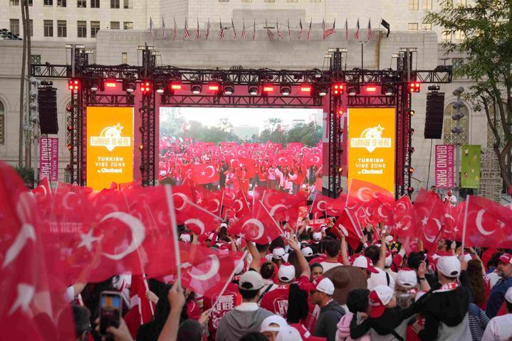 ABDde Türkiye coşkusu: Los Angelesın kalbinde Turkish vibe