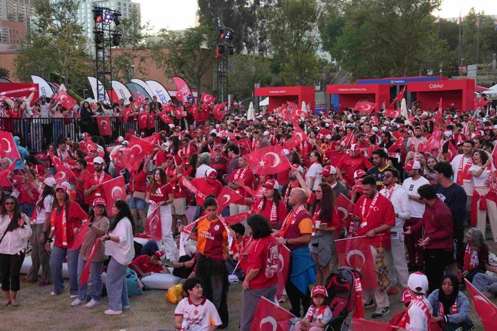 ABDde Türkiye coşkusu: Los Angelesın kalbinde Turkish vibe