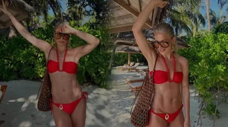 49 Yaşında Fit Haliyle Göz Kamaştırdı: Bikinili Pozları Sanal Medyayı Salladı