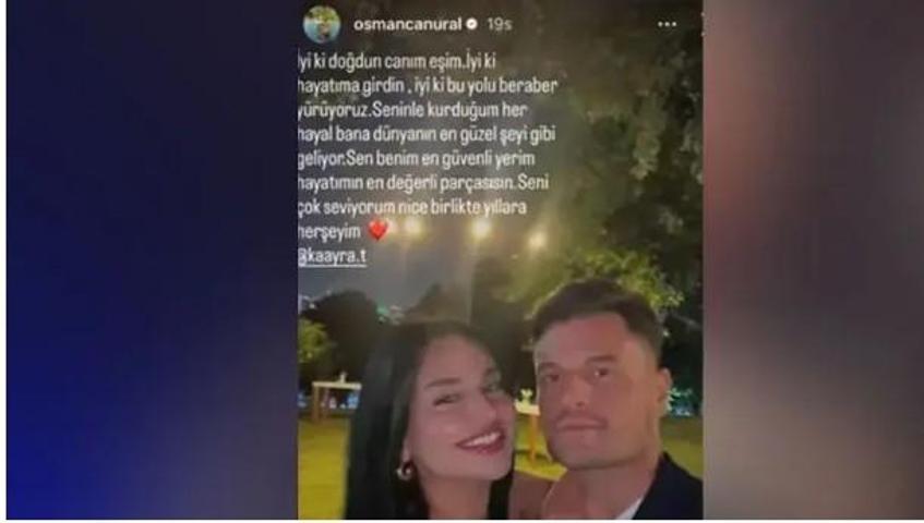 Survivor Osman Can Ural’dan aşk dolu paylaşım: “Sen benim en güvenli yerimsin”