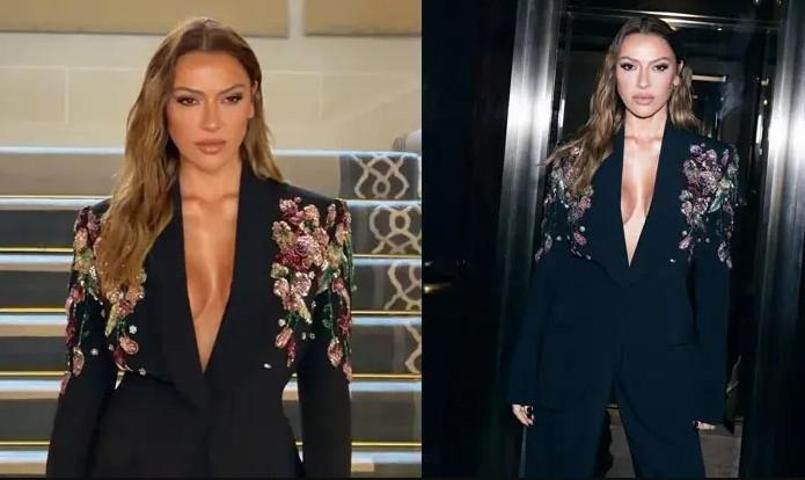 Hadise ve Jennifer Lopez Paris’te buluştu Samimi halleri ve cesur tarzları olay oldu