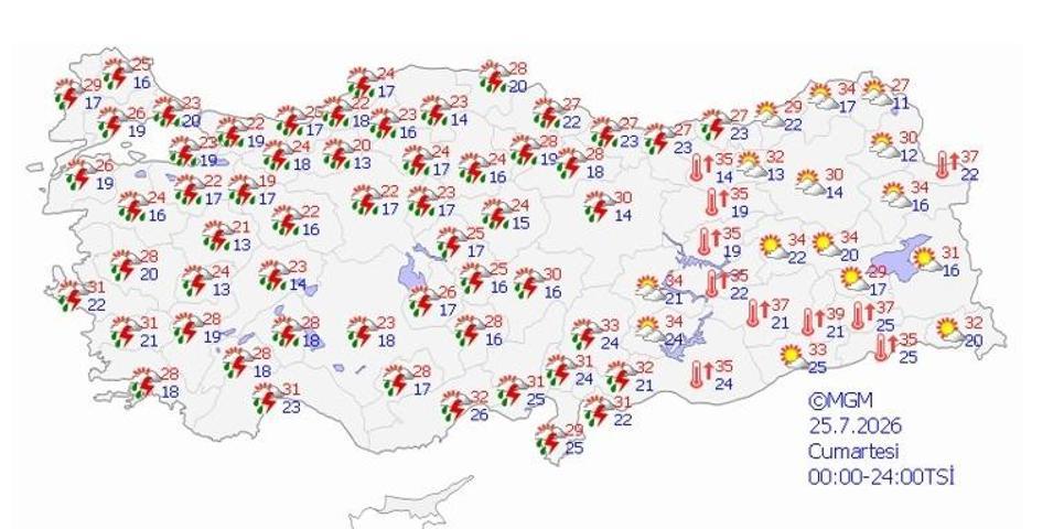 AKOM ve Meteoroloji peş peşe uyardı İşiniz yoksa dışarı çıkmayın