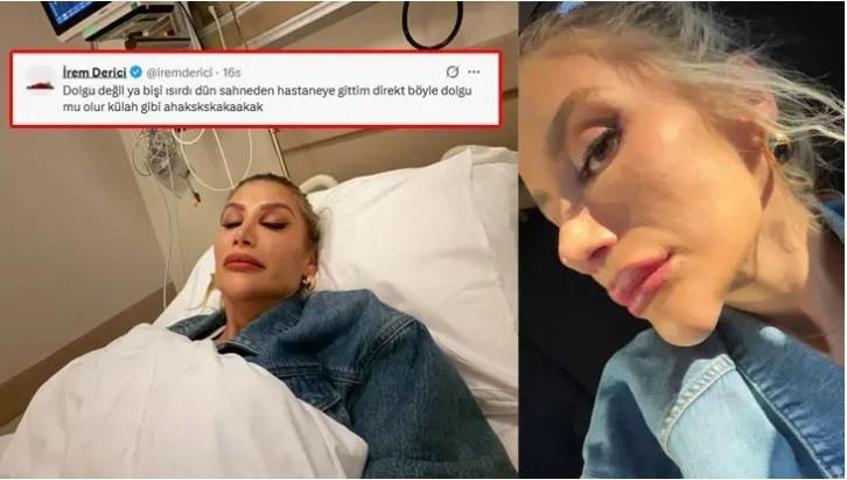 İrem Derici’nin çenesindeki şişlik gündem oldu Dolgu sanıldı, gerçek ortaya çıktı