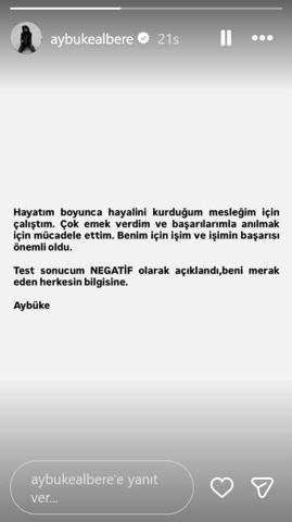 Ünlülere uyuşturucu soruşturması Burak Çelik ve Aybüke Albereden test sonucu açıklaması Boynumun borcuydu