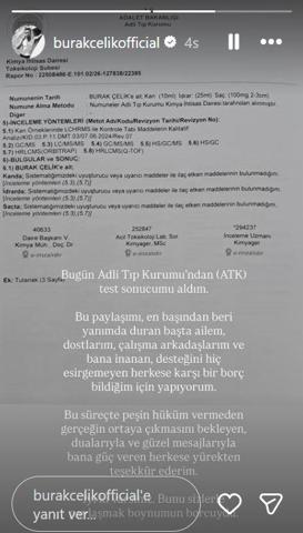 Ünlülere uyuşturucu soruşturması Burak Çelik ve Aybüke Albereden test sonucu açıklaması Boynumun borcuydu