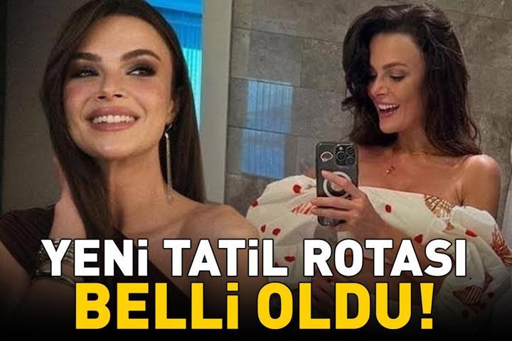 Uzak Şehirin Alyası Sinem Ünsalın yeni tatil rotası Hissedilen sıcaklık bence 48