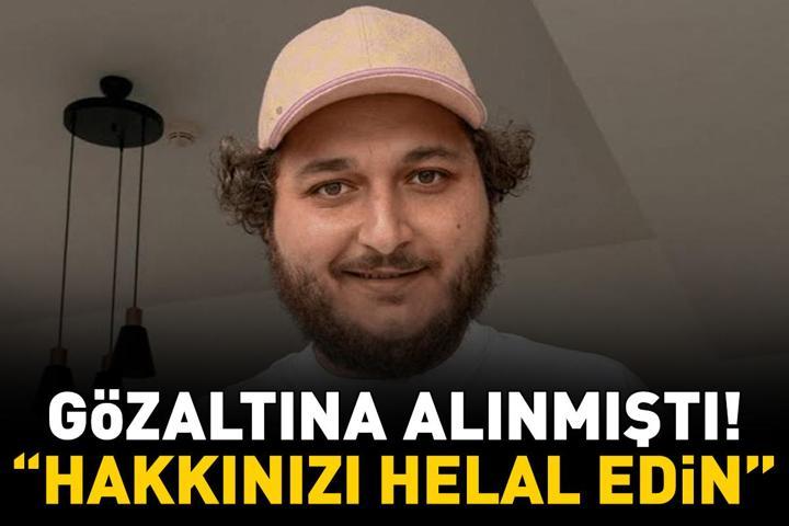 Uyuşturucu ticareti iddiasıyla gözaltına alınmıştı Mesut Can Tomay sessizliğini bozdu: HAKKINIZI HELAL EDİN