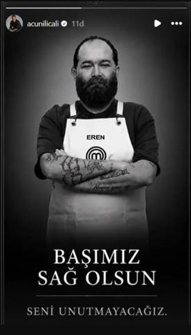 MasterChef Şampiyonu Eren Kaşıkçı Hayatını Kaybetti Acun Ilıcalı’dan Taziye Mesajı