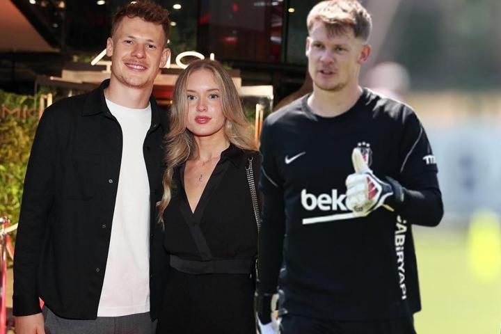 Beşiktaşın kalecisi Alexander Nübelin sır gibi sakladığı sevgilisi ortaya çıktı Güzelliği dillere destan