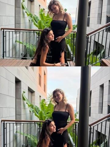 Hande Erçelden mayolu tatil pozları TAM BİR PRENSES