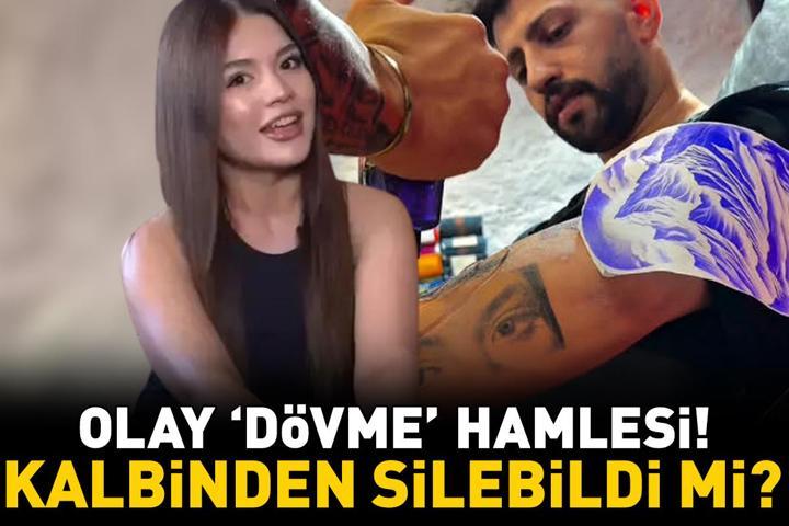 Kalbinden silebildi mi Eda Sakızdan dövme hamlesi sonrası Burak Buluta olay yanıt