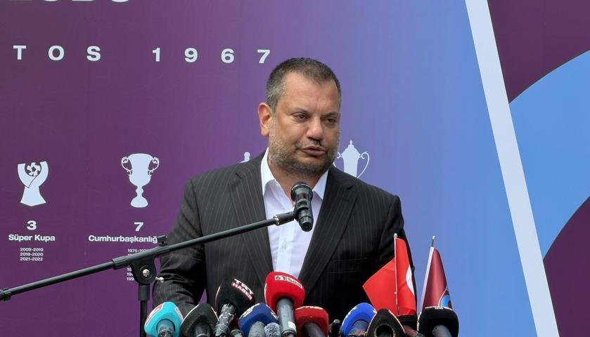 Trabzonspor Başkanı Ertuğrul Doğan, kulübün 59. yıl dönümünde mesajlar verdi