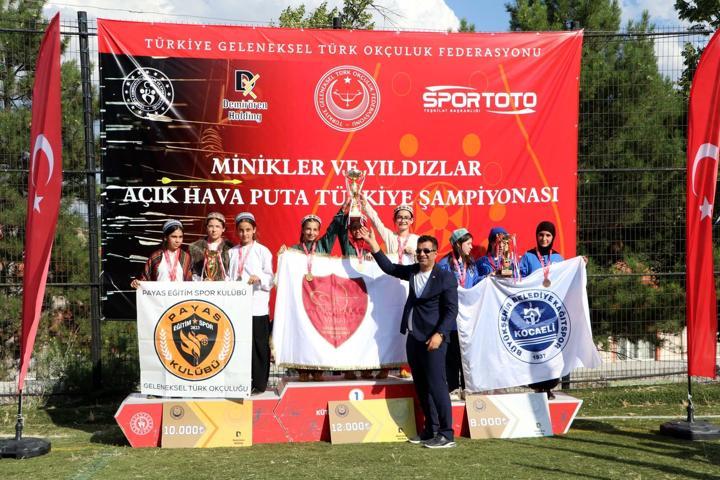 Kütahyada Açık Hava Puta Türkiye Şampiyonası madalya töreniyle sona erdi