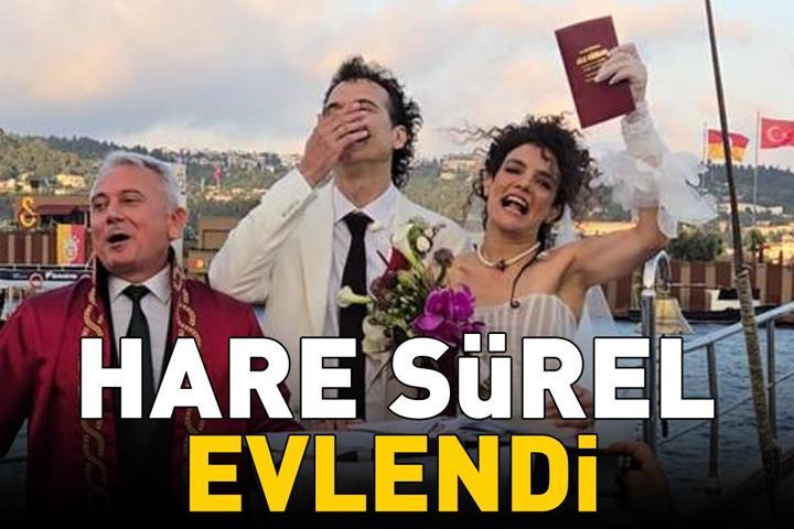 Poyraz Karayelin Meltemiydi Hare Sürel ile Oğuz Erdin evlendi
