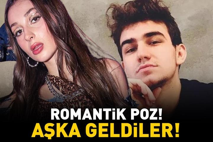 Romantik poz Manifest üyesi Sueda Uluca ile Berkcan Güven aşka geldi