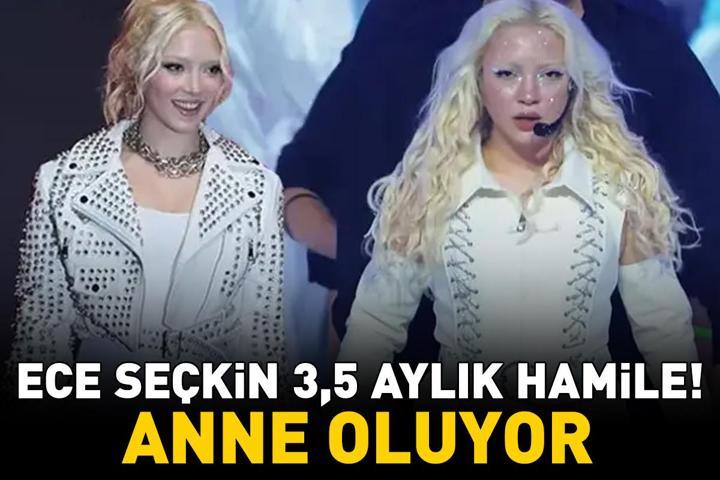 Ece Seçkin anne oluyor 3,5 aylık hamile