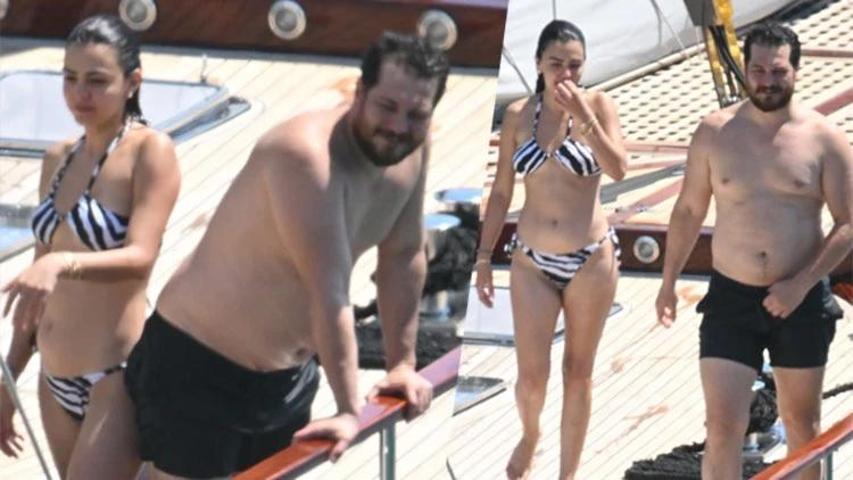 GÖZLERDEN UZAK AŞK Çağatay Ulusoy ve Aslıhan Malbora Bodrum’da Böyle Görüntülendi Çağatay Ulusoyın Son Hali Dikkatlerden Kaçmadı