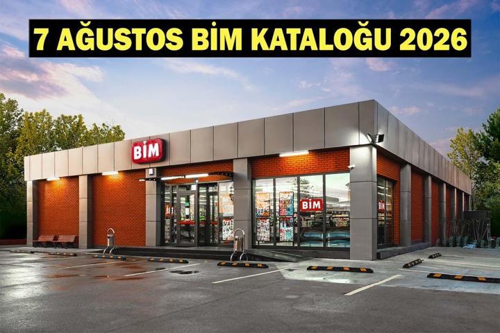 7 AĞUSTOS BİM KATALOĞU 2026 | Bimde Bu Hafta Neler var BİM Cuma İndirimli Ürünler Listesi