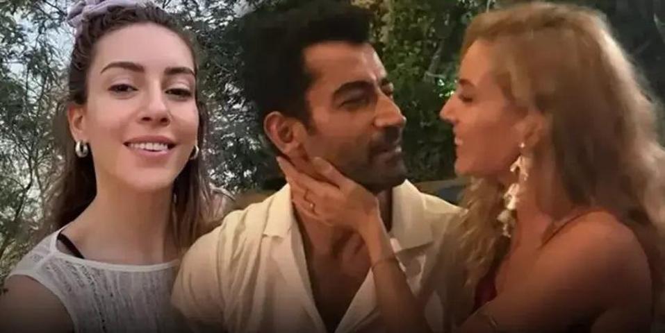 Kenan İmirzalıoğlunun güzeller güzeli eşi Sinem Kobalın tatil pozları olay oldu: Aşk kadın