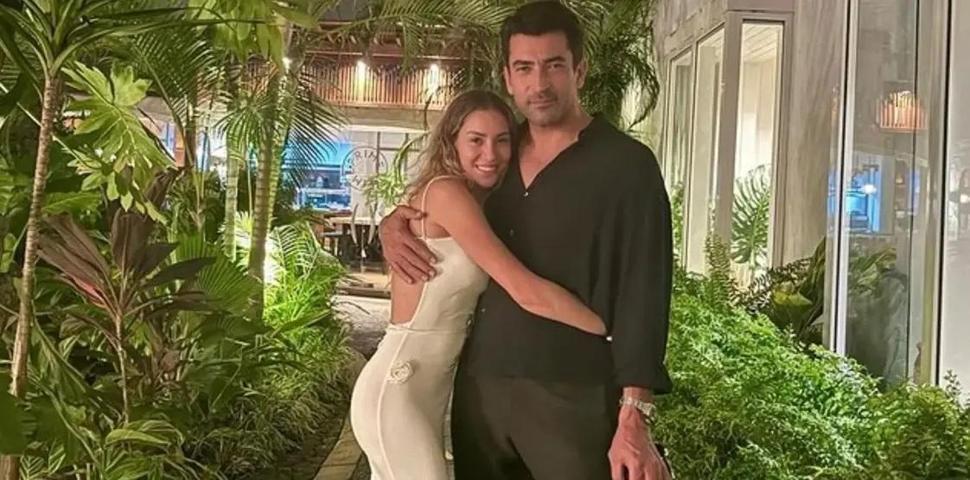 Kenan İmirzalıoğlunun güzeller güzeli eşi Sinem Kobalın tatil pozları olay oldu: Aşk kadın