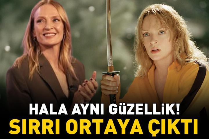 Kill Bill’in yıldızı Uma Thurman’ın güzellik sırrı 56 yaşında ama genç kızlara taş çıkartıyor