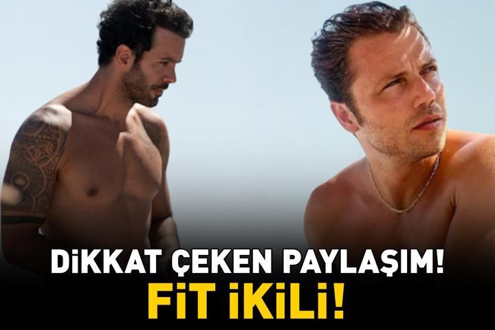 FİT İKİLİ Barış Arduç ve Tolga Sarıtaştan kas şov
