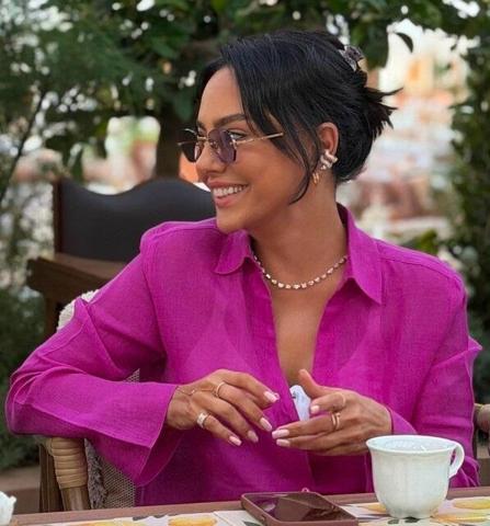 Yüzünü gerdirmişti İşte 51 yaşındaki Ebru Gündeşin son hali... Hissediyorum çok güzel şeyler olacak