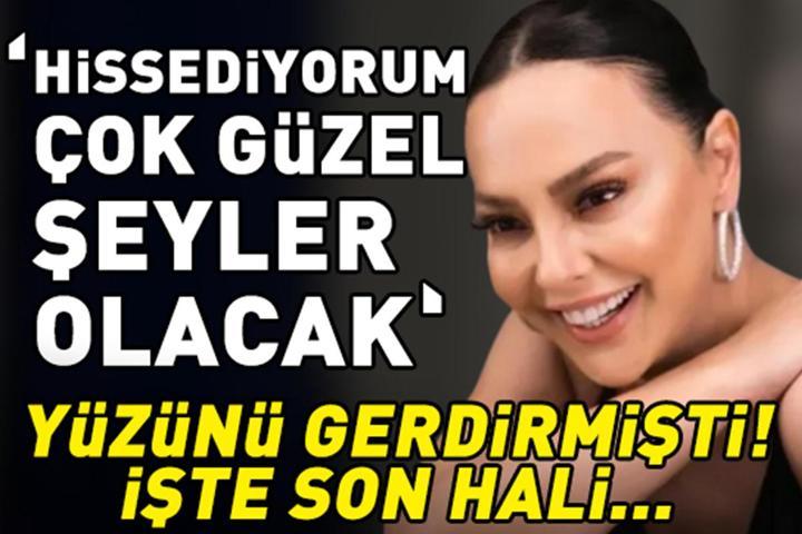 Yüzünü gerdirmişti İşte 51 yaşındaki Ebru Gündeşin son hali... Hissediyorum çok güzel şeyler olacak