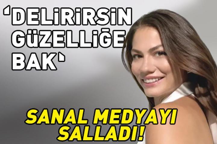 Eşref Rüyanın Nisanıydı Demet Özdemir sanal medyayı salladı: Delirirsin güzelliğe bak