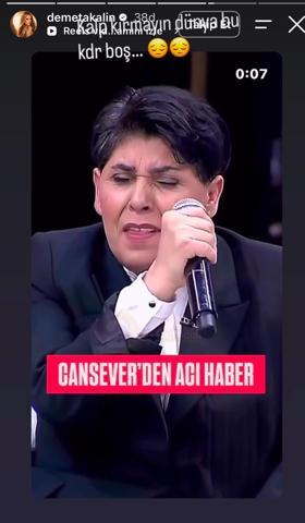 ÜNLÜLERDEN CANSEVER’E VEDA Yaşadıkları acıyı böyle dile getirdiler ‘Nurlarda uyu’