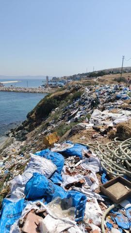 Kapıdağ Yarımadasında tepki çeken manzara: Çöplüğe döndü