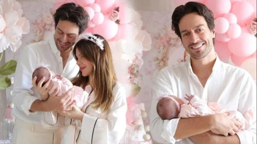 Feyyaz Şerifoğlu ile Merve Dinçkol’un Büyük Mutluluğu Defne Yaz Bebek İlk Kez Görüntülendi