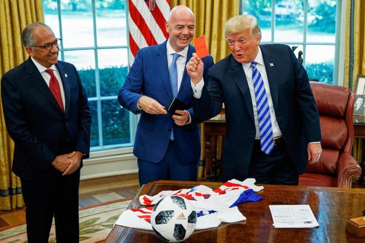 Trumptan Infantinoya destek: Görevden alınması korkunç bir hata olur