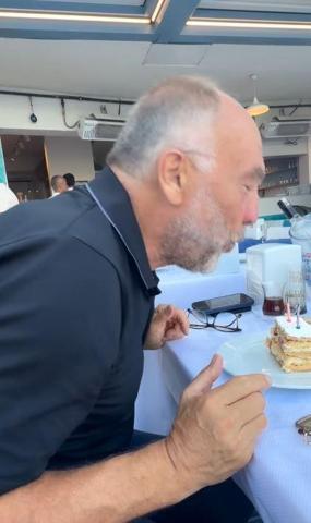 Mahir Günşiray 66 yaşında Hatice Aslandan aşk dolu doğum günü kutlaması: Seni çok seviyorum