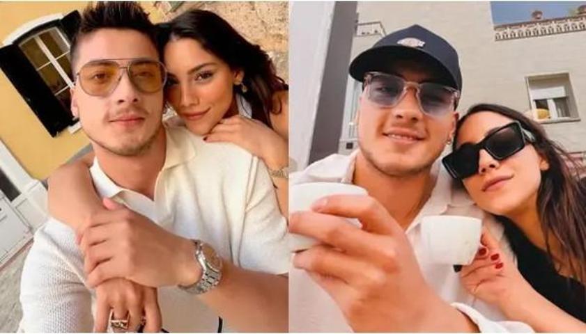 Atakan Özkaya ve Dilin Döğer Tatilde İspanya’dan Yeni Aşk Pozları Geldi