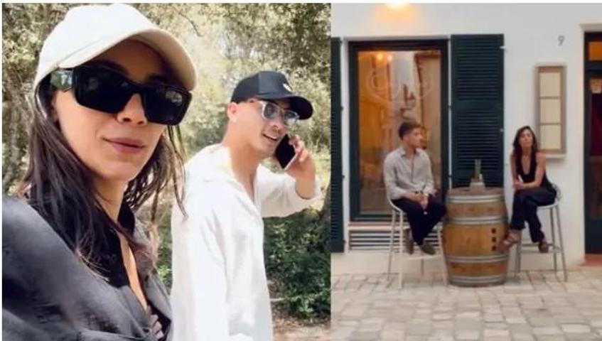 Atakan Özkaya ve Dilin Döğer Tatilde İspanya’dan Yeni Aşk Pozları Geldi