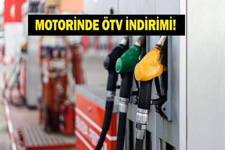 Motorine ÖTV İndirimi Mi Geliyor Motorin Fiyatları Düşecek Mi Motorinde Hazine ve Maliye Bakanlığı Vergi İndirimi Beklentisi Gözler Resmi Gazetede…