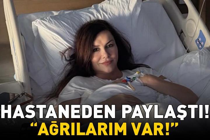 Deniz Sekinin sağlık durumu nasıl Ameliyat olan ünlü şarkıcıdan haber var Hastaneden paylaştı: ‘AĞRILARIM VAR