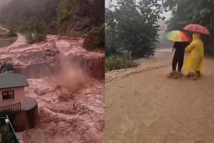Giresunda şiddetli yağış Dereler taştı, yollar kapandı
