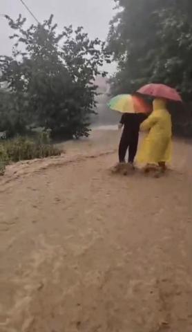 Giresunda şiddetli yağış Dereler taştı, yollar kapandı