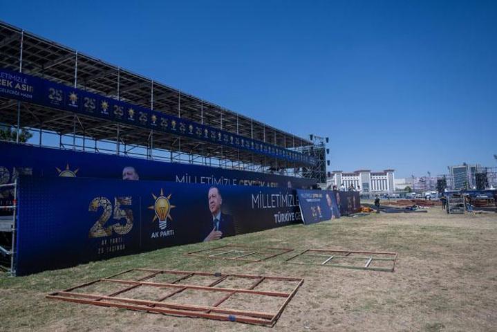 25. yıla özel miting AK Partide hazırlıklar sürüyor