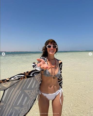 Selin Şekerci’den Mısır Tatili Safari ve Deniz Keyfini Bir Arada Yaşadı
