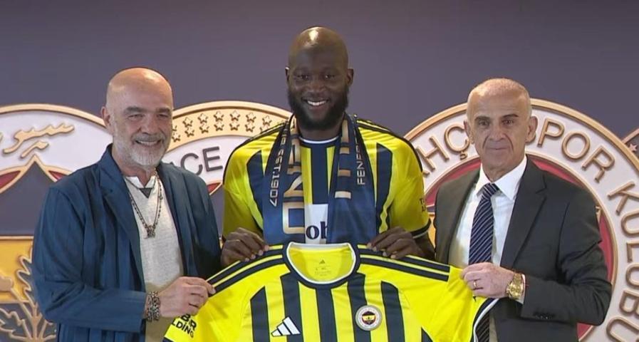 Fenerbahçe’de Romelu Lukaku için imza töreni gerçekleştirildi: Türkiye benim ikinci evim