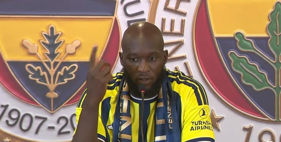 Fenerbahçe’de Romelu Lukaku için imza töreni gerçekleştirildi: Türkiye benim ikinci evim