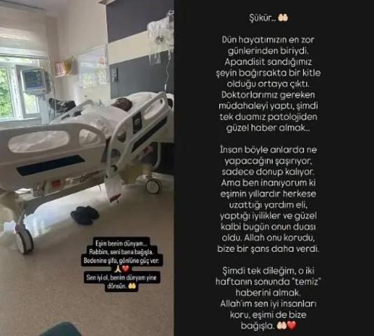 Tarık Mengüçün sağlık durumu nasıl Ameliyat olan ünlü şarkıcı hastane odasından seslendi: DUALARINIZI ESİRGEMEYİN
