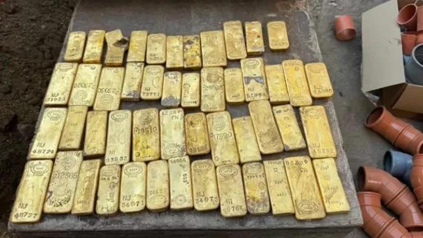 Duvarın içinden külçe külçe altın çıktı İşçiler şoka uğradı: 498 milyon değerinde…