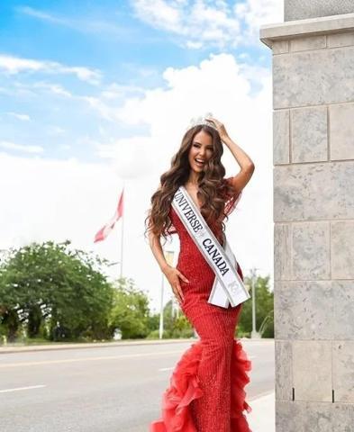 Türk kızı Aslıhan Moralı, Kanadayı salladı Miss Universe Canada 2026 güzeli seçildi