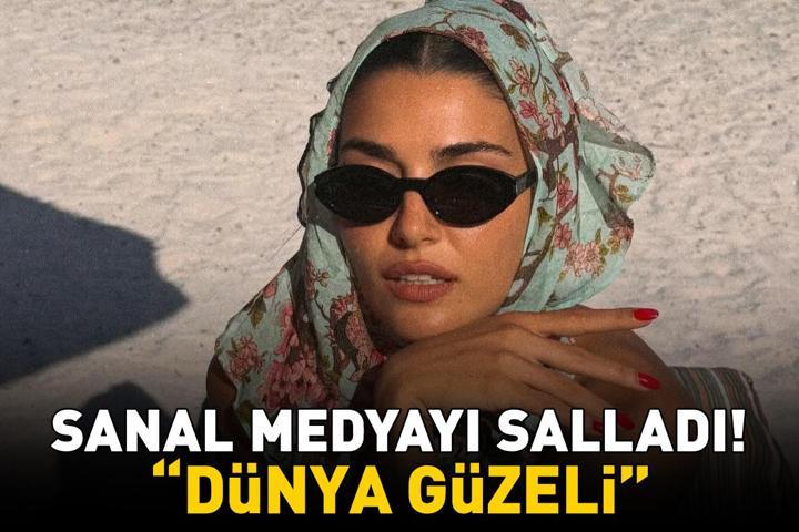 Hande Erçelden olay tatil pozları DÜNYA GÜZELİ