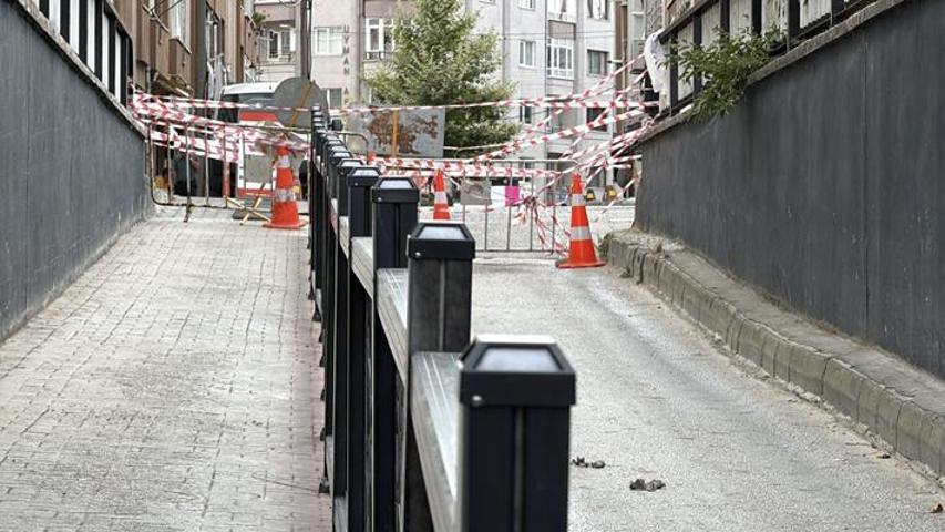 Bolu’da alt geçidin tavanı çöktü: Yol ulaşıma kapandı